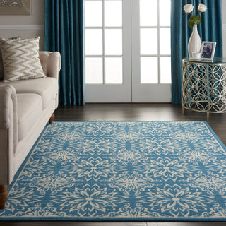The Rug Corner Nourison Home Jubilant JUB06 IVBLU Area Rugs  