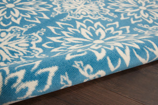 The Rug Corner Nourison Home Jubilant JUB06 IVBLU Area Rugs  