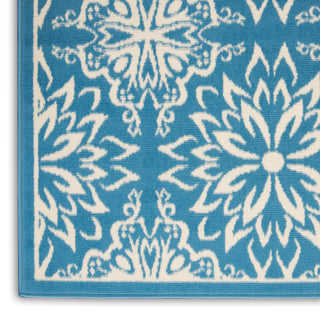 The Rug Corner Nourison Home Jubilant JUB06 IVBLU Area Rugs  