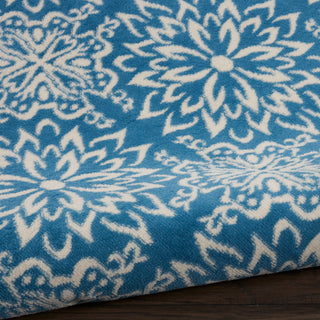 The Rug Corner Nourison Home Jubilant JUB06 IVBLU Area Rugs  