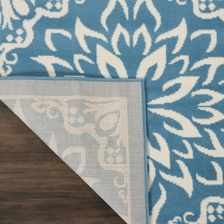 The Rug Corner Nourison Home Jubilant JUB06 IVBLU Area Rugs  