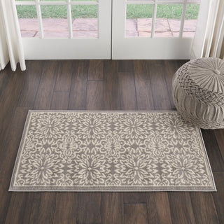 The Rug Corner Nourison Home Nourison Home - Jubilant Ivory/Grey Area Rug JUB06  