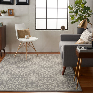 The Rug Corner Nourison Home Nourison Home - Jubilant Ivory/Grey Area Rug JUB06  