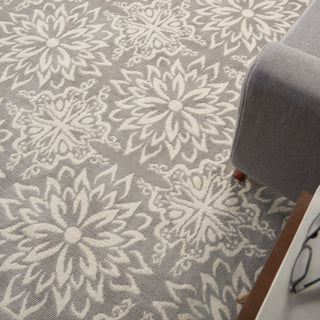 The Rug Corner Nourison Home Nourison Home - Jubilant Ivory/Grey Area Rug JUB06  