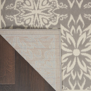 The Rug Corner Nourison Home Nourison Home - Jubilant Ivory/Grey Area Rug JUB06  