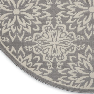 The Rug Corner Nourison Home Nourison Home - Jubilant Ivory/Grey Area Rug JUB06  