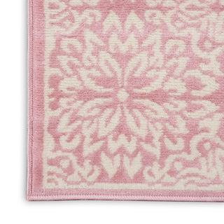 The Rug Corner Nourison Home Nourison Home - Jubilant Ivory/Pink Area Rug JUB06  