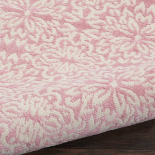 The Rug Corner Nourison Home Nourison Home - Jubilant Ivory/Pink Area Rug JUB06  