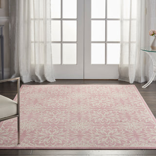 The Rug Corner Nourison Home Nourison Home - Jubilant Ivory/Pink Area Rug JUB06  