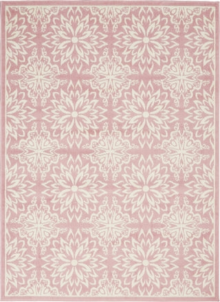 The Rug Corner Nourison Home Nourison Home - Jubilant Ivory/Pink Area Rug JUB06  