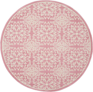 The Rug Corner Nourison Home Nourison Home - Jubilant Ivory/Pink Area Rug JUB06  