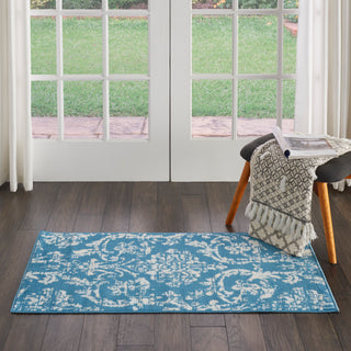 The Rug Corner Nourison Home Nourison Home - Jubilant Blue Area Rug JUB09  