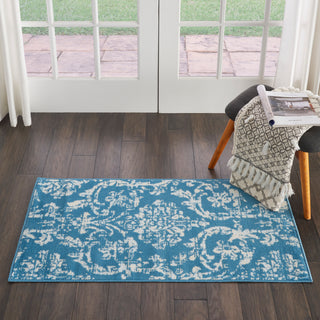 The Rug Corner Nourison Home Nourison Home - Jubilant Blue Area Rug JUB09  
