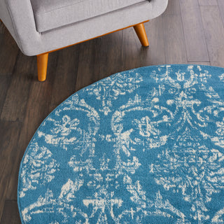 The Rug Corner Nourison Home Nourison Home - Jubilant Blue Area Rug JUB09  