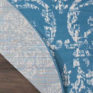 The Rug Corner Nourison Home Nourison Home - Jubilant Blue Area Rug JUB09  