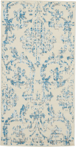 The Rug Corner Nourison Home Jubilant JUB09 IVBLU Area Rugs  