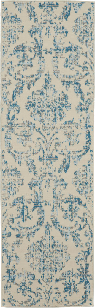 The Rug Corner Nourison Home Jubilant JUB09 IVBLU Area Rugs  