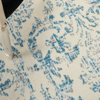The Rug Corner Nourison Home Jubilant JUB09 IVBLU Area Rugs  