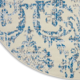 The Rug Corner Nourison Home Jubilant JUB09 IVBLU Area Rugs  