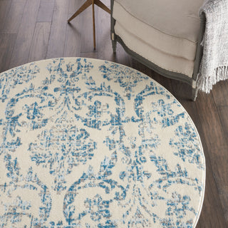The Rug Corner Nourison Home Jubilant JUB09 IVBLU Area Rugs  
