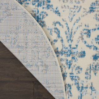 The Rug Corner Nourison Home Jubilant JUB09 IVBLU Area Rugs  