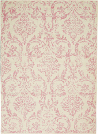 The Rug Corner Nourison Home Jubilant JUB09 IVPNK Area Rugs  