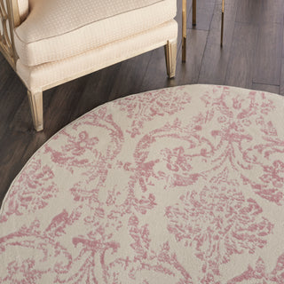 The Rug Corner Nourison Home Jubilant JUB09 IVPNK Area Rugs  