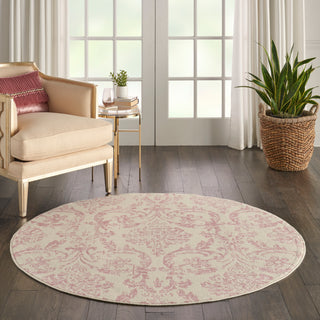 The Rug Corner Nourison Home Jubilant JUB09 IVPNK Area Rugs  