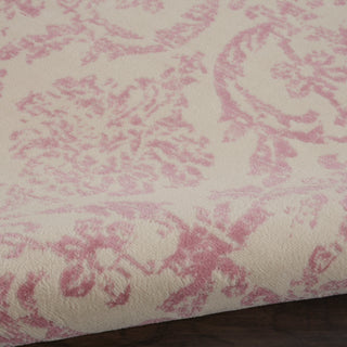 The Rug Corner Nourison Home Jubilant JUB09 IVPNK Area Rugs  