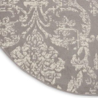 The Rug Corner Nourison Home Jubilant JUB09 GREY Area Rugs  