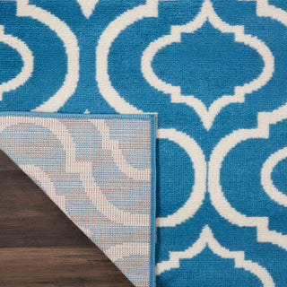 The Rug Corner Nourison Home Jubilant JUB19 BLUE Area Rugs  