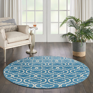 The Rug Corner Nourison Home Jubilant JUB19 BLUE Area Rugs  