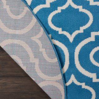 The Rug Corner Nourison Home Jubilant JUB19 BLUE Area Rugs  