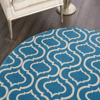 The Rug Corner Nourison Home Jubilant JUB19 BLUE Area Rugs  