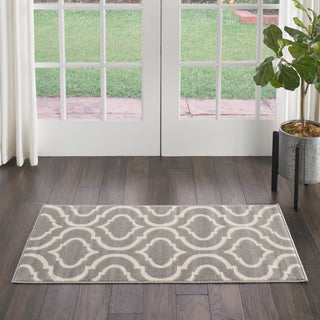 The Rug Corner Nourison Home Jubilant JUB19 GREY Area Rugs  