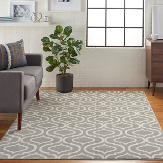 The Rug Corner Nourison Home Jubilant JUB19 GREY Area Rugs  