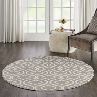 The Rug Corner Nourison Home Jubilant JUB19 GREY Area Rugs  