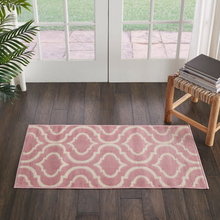 The Rug Corner Nourison Home Jubilant JUB19 PINK Area Rugs  