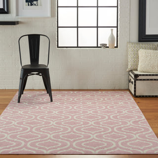 The Rug Corner Nourison Home Jubilant JUB19 PINK Area Rugs  