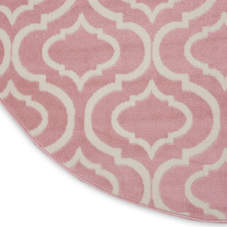 The Rug Corner Nourison Home Jubilant JUB19 PINK Area Rugs  