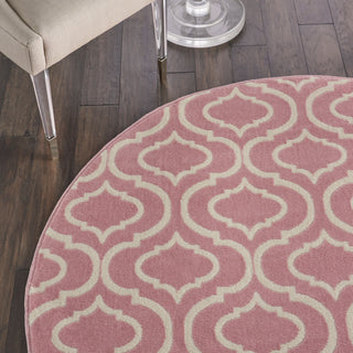 The Rug Corner Nourison Home Jubilant JUB19 PINK Area Rugs  