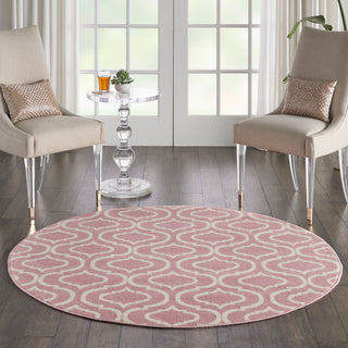 The Rug Corner Nourison Home Jubilant JUB19 PINK Area Rugs  