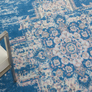 The Rug Corner Nourison Home Grafix GRF14 BLUE Area Rugs  