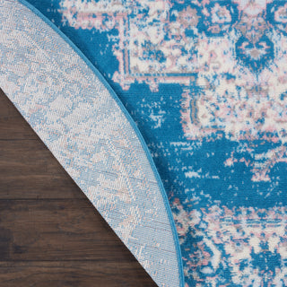 The Rug Corner Nourison Home Grafix GRF14 BLUE Area Rugs  