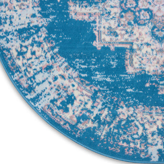 The Rug Corner Nourison Home Grafix GRF14 BLUE Area Rugs  