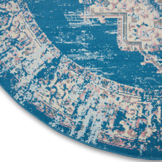 The Rug Corner Nourison Home Grafix GRF14 BLUE Area Rugs  
