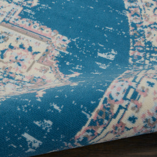 The Rug Corner Nourison Home Grafix GRF14 BLUE Area Rugs  