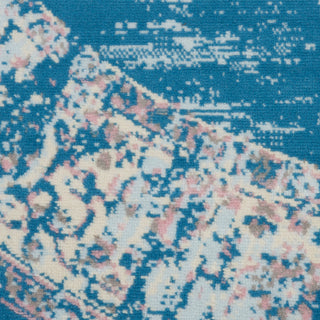The Rug Corner Nourison Home Grafix GRF14 BLUE Area Rugs  