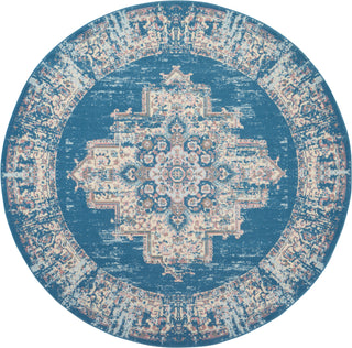 The Rug Corner Nourison Home Grafix GRF14 BLUE Area Rugs  