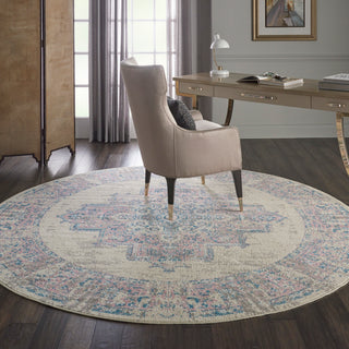 The Rug Corner Nourison Home Grafix GRF14 IVPNK Area Rugs  
